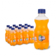 plus会员、限地区：芬达 Fanta 橙味汽水 碳酸饮料 300ml*12瓶