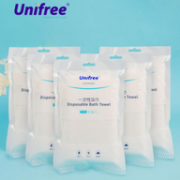 unifree 一次性浴巾 5包