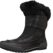 36码！prime会员！Clarks 其乐 Gilby Merilyn 女士真皮拼接毛绒雪地靴  直邮含税到手￥223.43