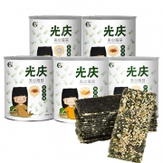 光庆 海苔夹心脆 芝麻夹心海苔40g*5罐装