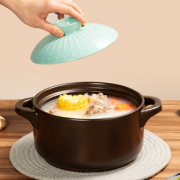 锁住原汁原味！COOKER KING 炊大皇 SW25TB 陶瓷砂锅 20.5cm 2.5L