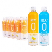 恒大 无糖无汽弱碱性 苏打水 500ml*15瓶