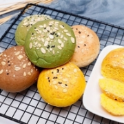 菲尝豪迈 全麦面包欧包 10个装 500g