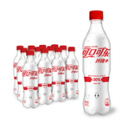 Coca-Cola 可口可乐 纤维+无糖零热量 汽水 碳酸饮料 500ml*12罐