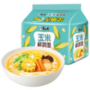 限地区！康师傅 玉米鲜蔬面 方便面五连包