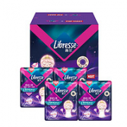 透气不闷！Libresse 薇尔 泡泡玛特IP联名款 裤型卫生巾L码*2p*4