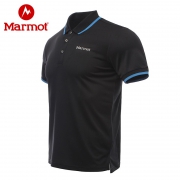 Marmot 土拨鼠 61925 男士速干POLO短袖衫