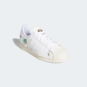 38 2/3码！Adidas originals Superstar金标大童板鞋