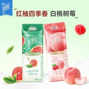 聚划算百亿补贴：MENGNIU 蒙牛 真果粒 红柚四季春/白桃树莓 240g*12包
