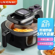 PLUS会员：LIVEN 利仁 plus会员：KZ-J5000B 空气炸锅 5L