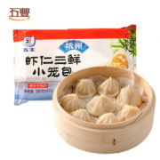 五丰 虾仁三鲜小笼包 280g*2袋