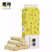 京东极速版：惠寻 无芯竹浆卷纸 12卷