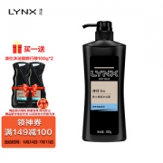 PLUS会员：LYNX 凌仕 海盐柠檬男士沐浴露 600g