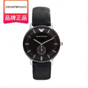 聚划算百亿补贴：Armani 阿玛尼 手表 商务皮带石英表 AR0382