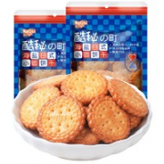 88vip！酷秘 小圆饼干100g+ 小鹿蓝蓝 雪梨枇杷片60g+ 创得耐热玻璃饭盒500ml