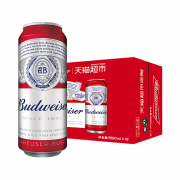 88VIP：Budweiser 百威 小麦醇正啤酒 550ml*12听*2件