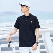 太平鸟  男士时尚短袖POLO衫