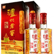 88VIP！LUZHOULAOJIAO 泸州老窖 六年窖头曲酒 52度 浓香型白酒 500ml*2瓶