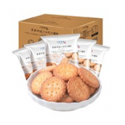 卜珂零点 日式海盐小圆饼 500g