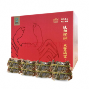 蟹满堂 鲜活大闸蟹六月黄 礼盒8只大闸蟹（单个1.6两-1.9两）