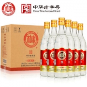 中华老字号 白水杜康 52度浓香型白酒 500ml*6瓶