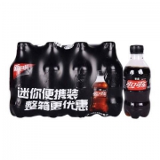 可口可乐 零度可乐 无糖 饮料  300ml*12瓶*8件