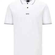 国内官网700元！Hugo Boss 雨果博斯 男士休闲纯棉Polo衫 50449367 多码  直邮含税到手￥311