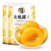 华味亨 黄桃罐头 425g*3罐
