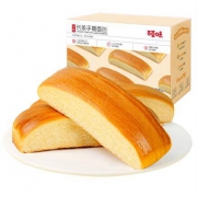 百草味 长条手撕面包 800g/箱*2件