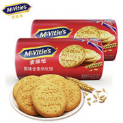 McVitie's 麦维他 全麦粗粮饼干 250g*2袋