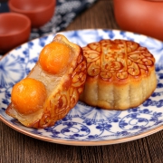 宝湘园 广式中秋五仁月饼 共400g