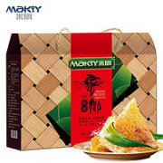 香糯可口！MaKY 米旗 粽子礼盒装 6粽3味 600g