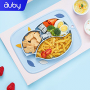 auby 澳贝 儿童一体式分格餐盘