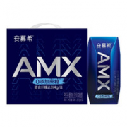 yili 伊利 安慕希 小黑钻 0蔗糖原味酸奶 205g*12盒
