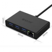 ORICO 奥睿科 千兆网口分线器 USB3.0