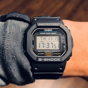 周董同款、G-Shock系列，Casio 卡西欧 男士 DW5600E-1V经典电子手表