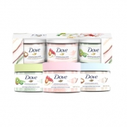 88VIP：Dove 多芬 冰激凌身体磨砂膏 50g*3（赠沐浴露 50g)