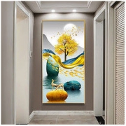 格丽珑 无框挂画 20*30cm 图案随机发