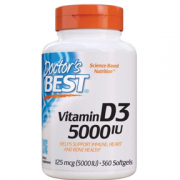 Doctor's BEST 维生素D3软胶囊 360粒