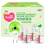 FIVERAMS 五羊 电热蚊香液 4瓶+1加热器