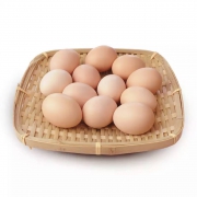 京东极速版：百运通生 陕西咸阳 鲜鸡蛋 约40g+ 10个装