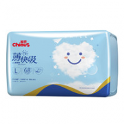 Chiaus 雀氏 薄快吸系列 婴儿纸尿裤 L 68片