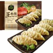 皮薄馅多！bibigo 必品阁 鲜香牛肉王水饺 600g 24只装