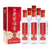 泸州老窖出品，老窖醇香 柔和 52度白酒500mL*6瓶
