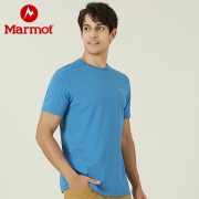 Marmot 土拨鼠 44641 男士速干运动短袖