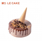 限地区：LE CAKE 诺心 阿华田巧克力坚果蛋糕 450g 2-4人食