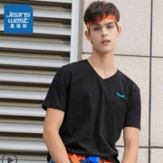 限尺码：真维斯  V领短袖T恤