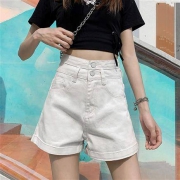 La Chapelle  拉夏贝尔  牛仔短裤  L74T001101
