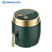 双旋钮温控！AIRMATE 艾美特 EAF3802-01 电炸锅 3.8L