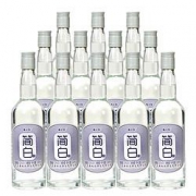 PLUS会员：青小乐 简白52度浓香型白酒 500ml*6瓶*2箱